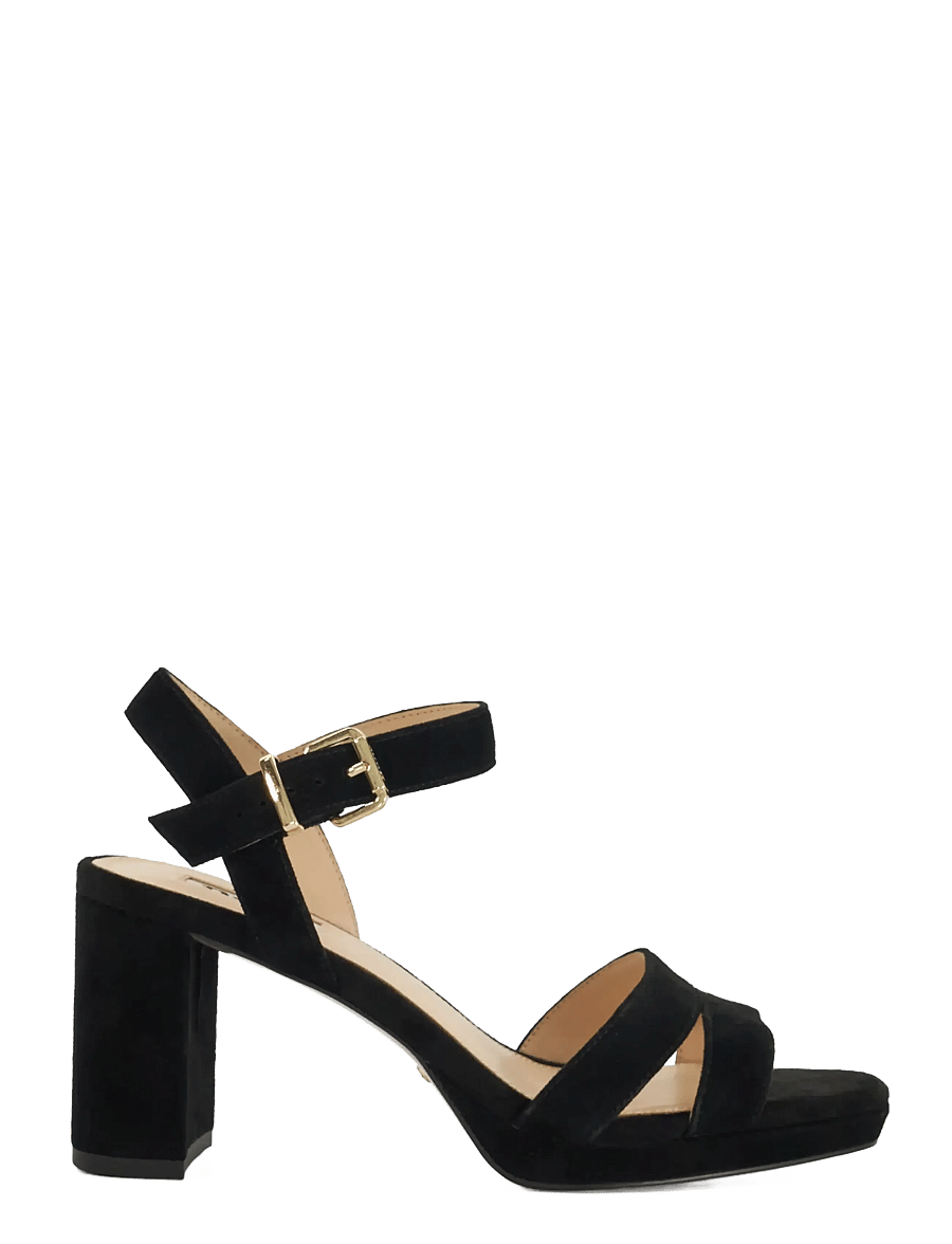 Dune London - manifesting - augstpapēžu sandales - black - 2