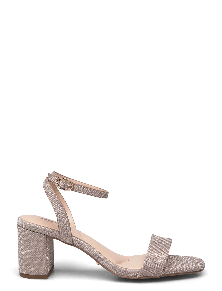 Dune London - melini - heeled sandals - rose gold - 1