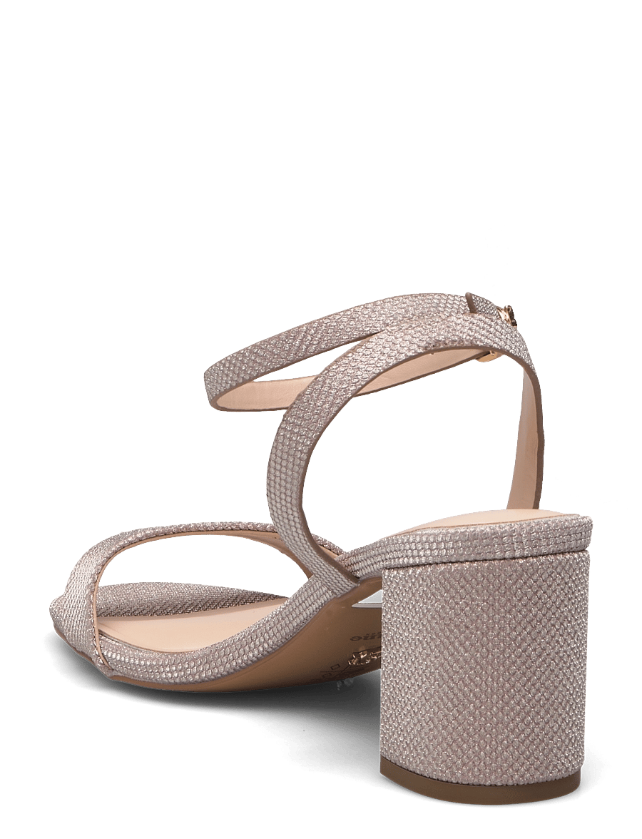 Dune London - melini - heeled sandals - rose gold - 2