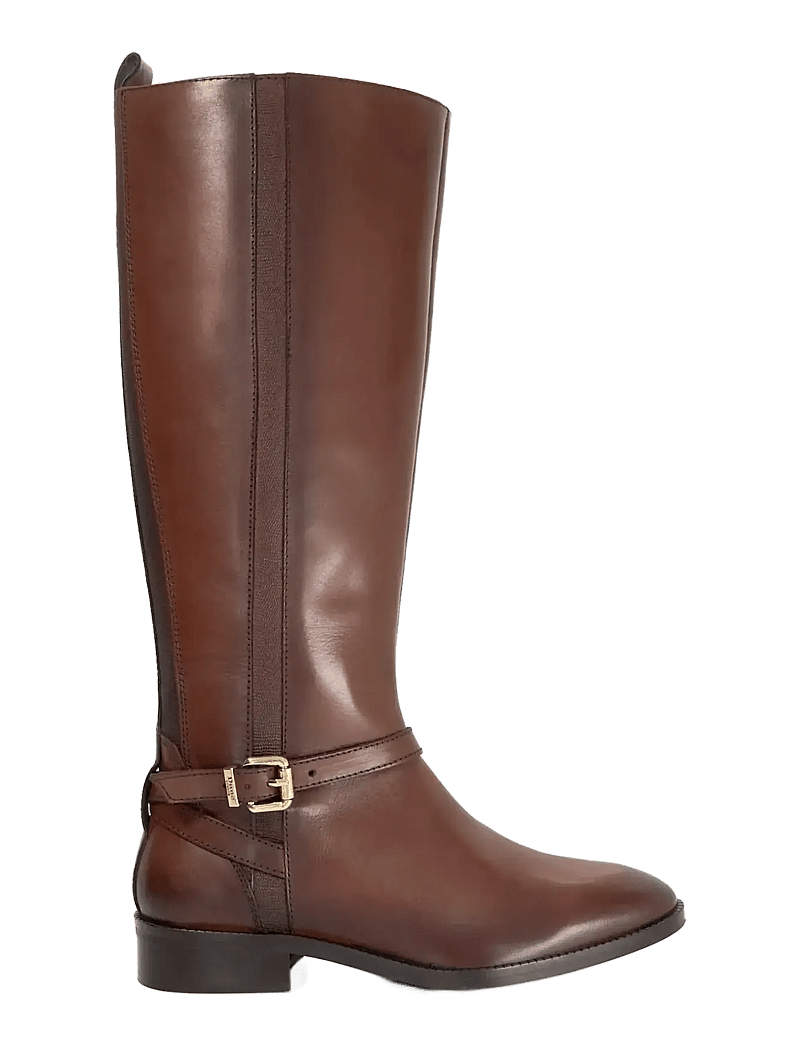 Dune London - tillies - knähöga stövlar - brown - 1