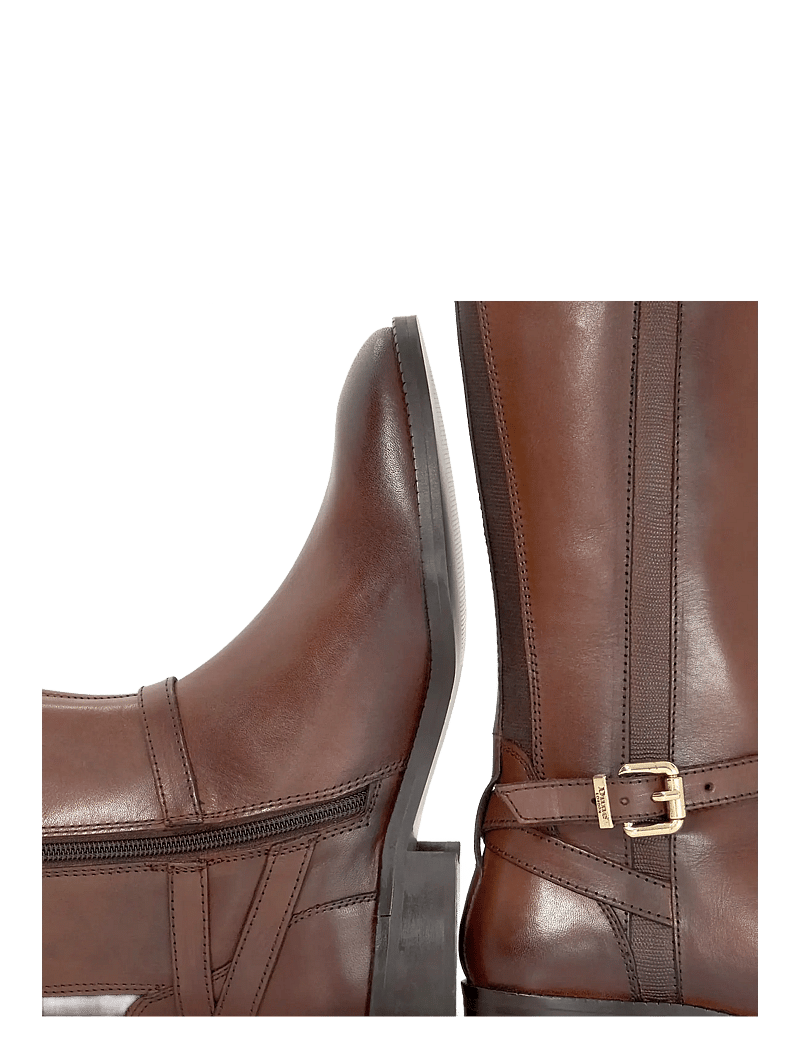 Dune London - tillies - knähöga stövlar - brown - 4