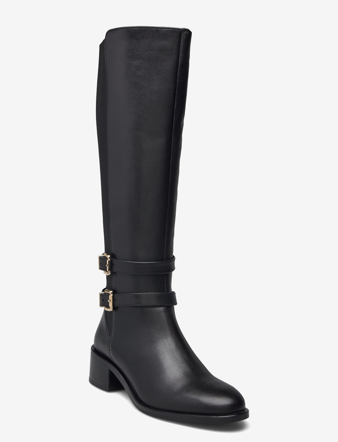 Dune London - tatter - knee high boots - black - 0