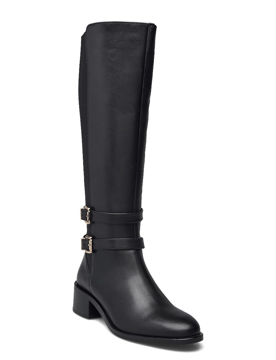 Dune London - tatter - kniehohe stiefel - black - 0