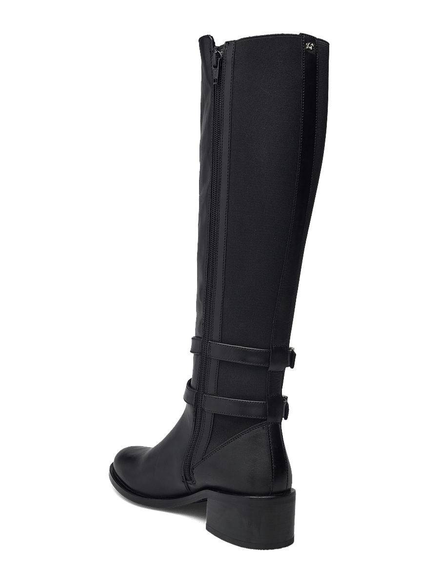 Dune London - tatter - kniehohe stiefel - black - 2