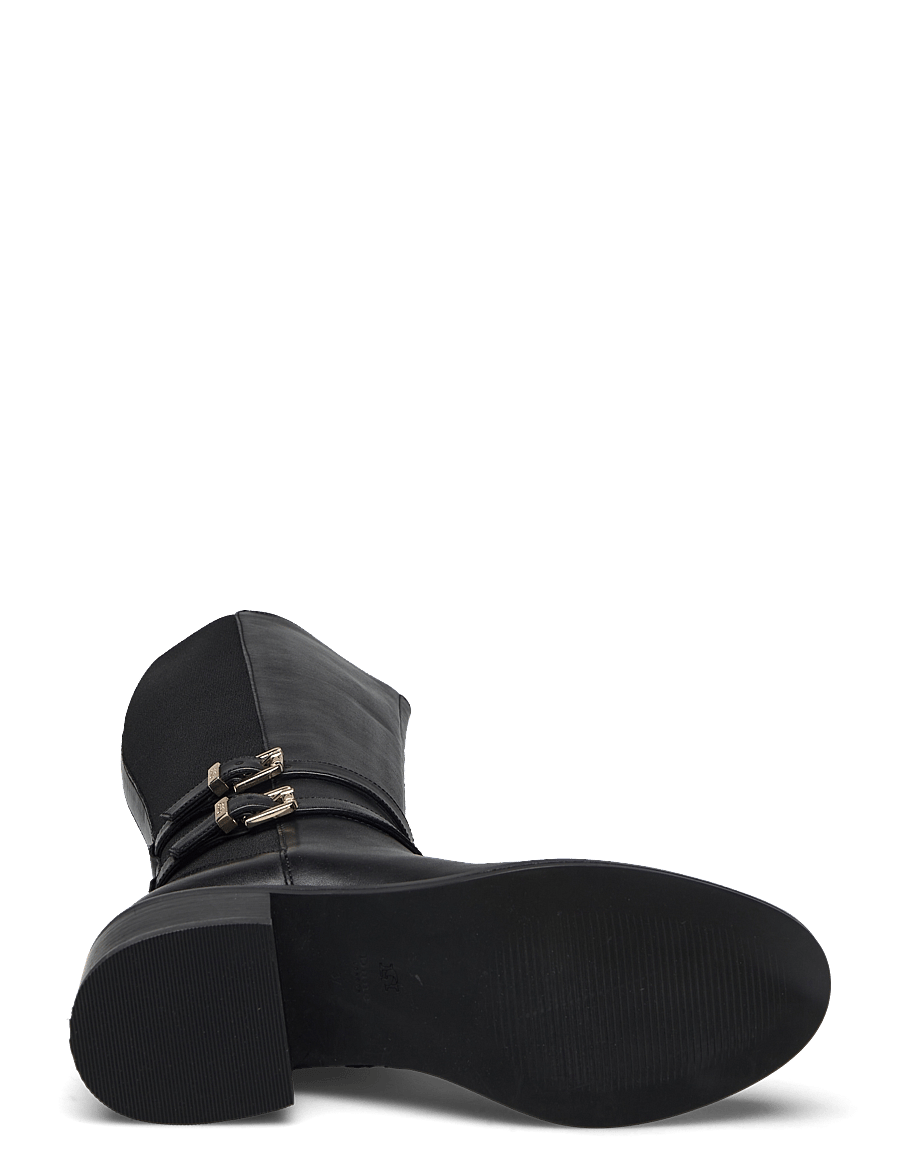 Dune London - tatter - kniehohe stiefel - black - 4