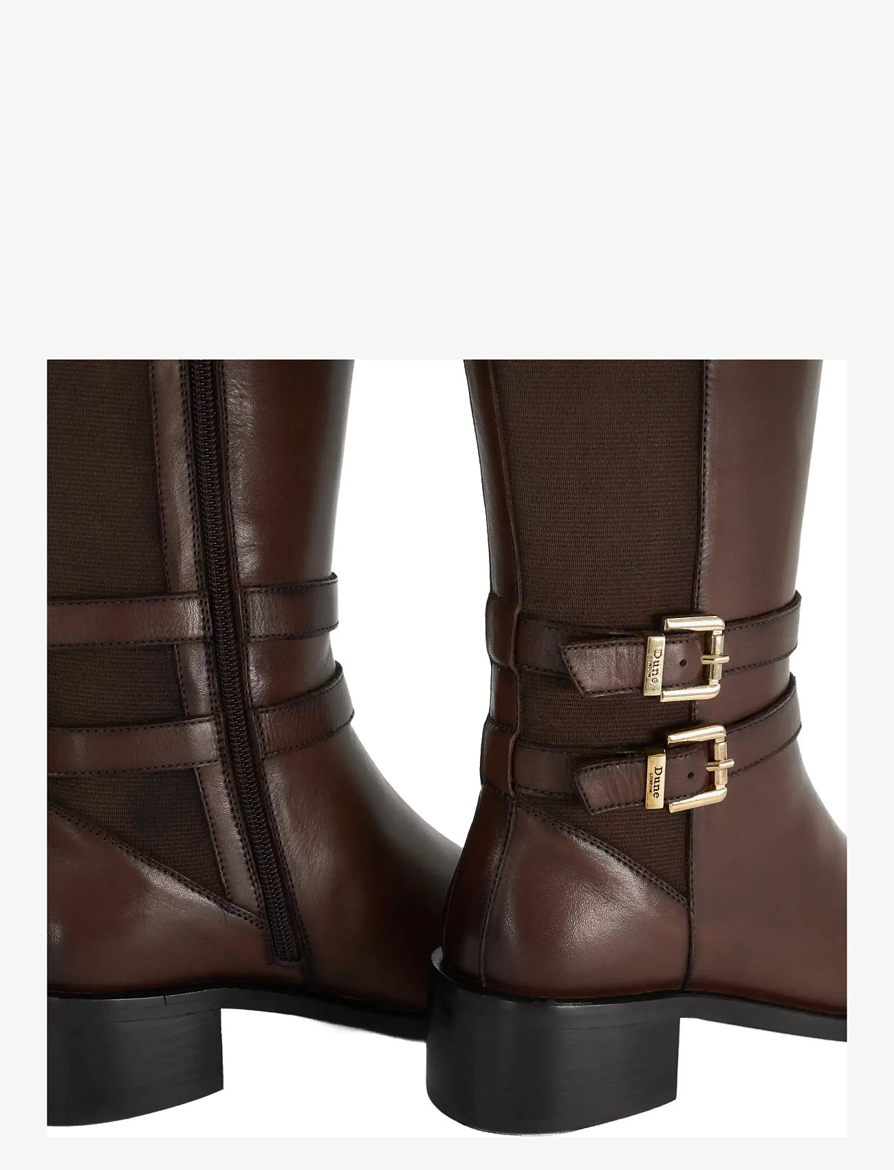 Dune London - tatter - knähöga stövlar - brown - 4