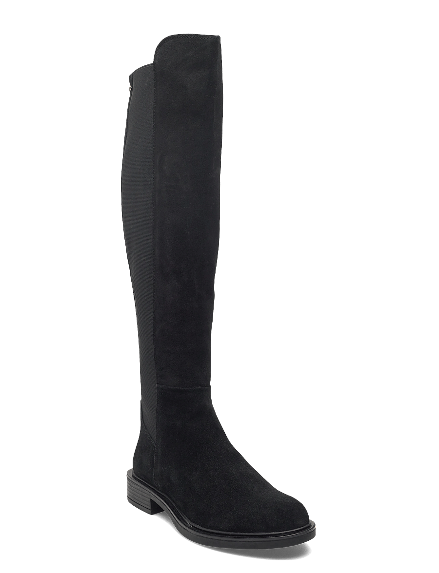 Dune London - TEXTING - langskaftede støvler - black - 0