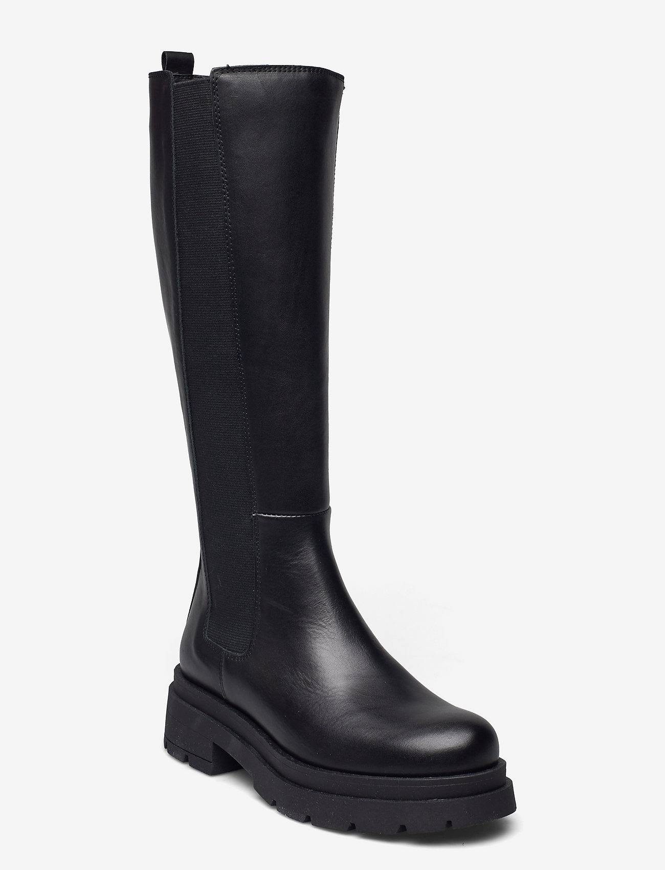 Dune London - TEMPAS - knee high boots - black leather - 0