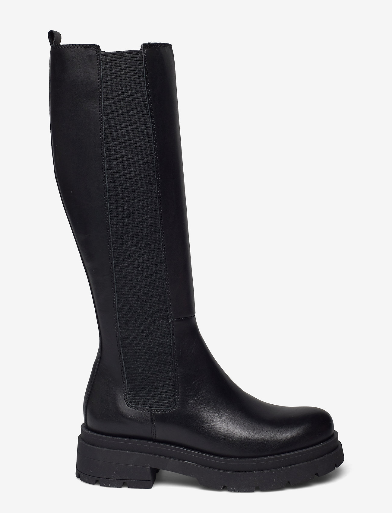 Dune London - TEMPAS - lange stiefel - black leather - 1