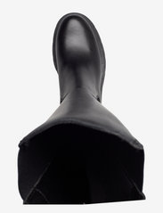 Dune London - TEMPAS - pitkävartiset saappaat - black leather - 3