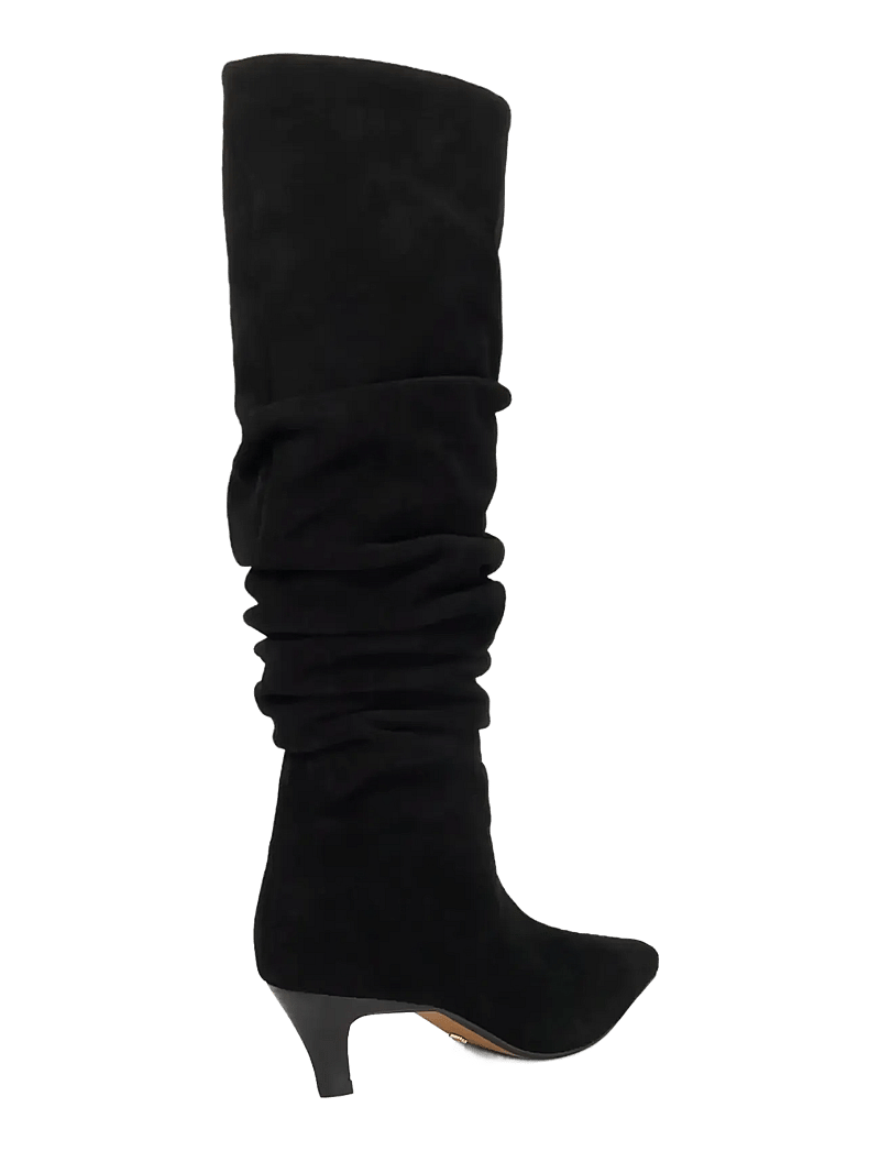 Dune London - saunders - knähöga stövlar - black - 2