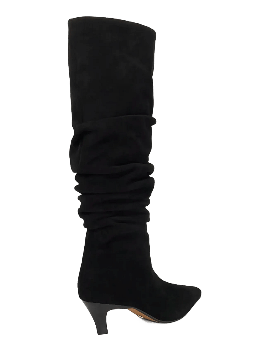 Dune London - saunders - kniehohe stiefel - black - 2