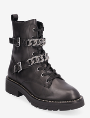 Dune London - PLAZAS - laced boots - black - 0