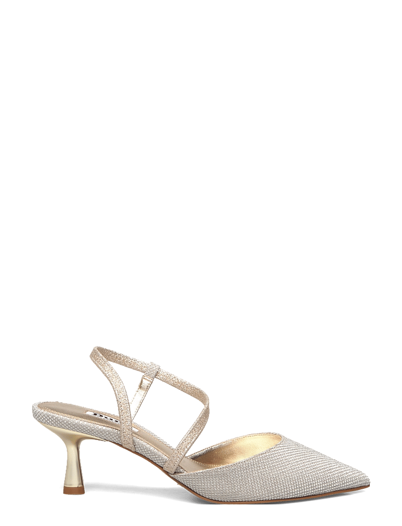 Dune London - citrus - högklackade slingbacks - gold - 1