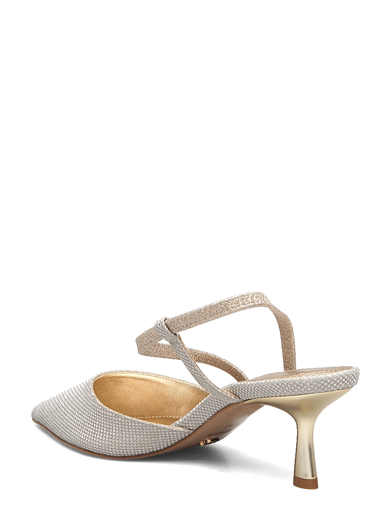 Dune London - citrus - högklackade slingbacks - gold - 2