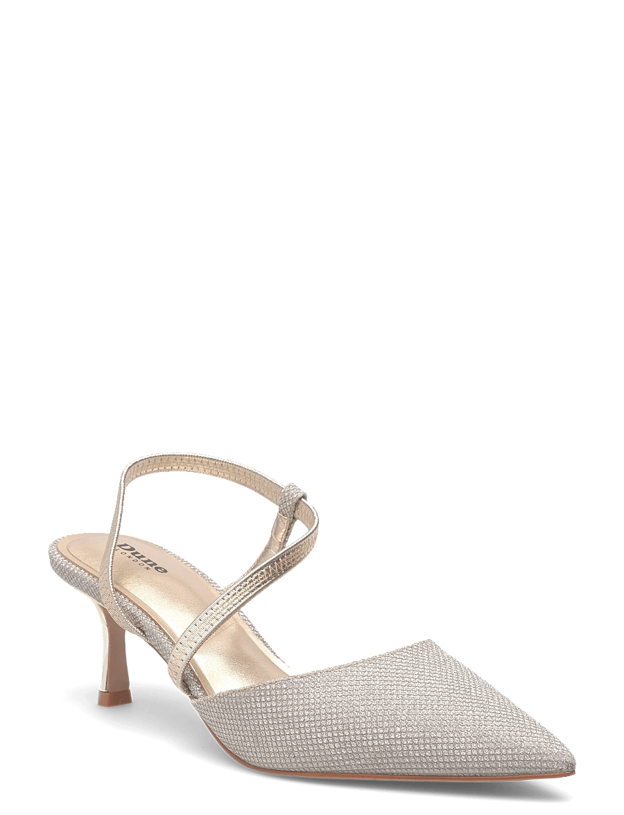 Dune London - charming - slingbacks mit absatz - gold - 0
