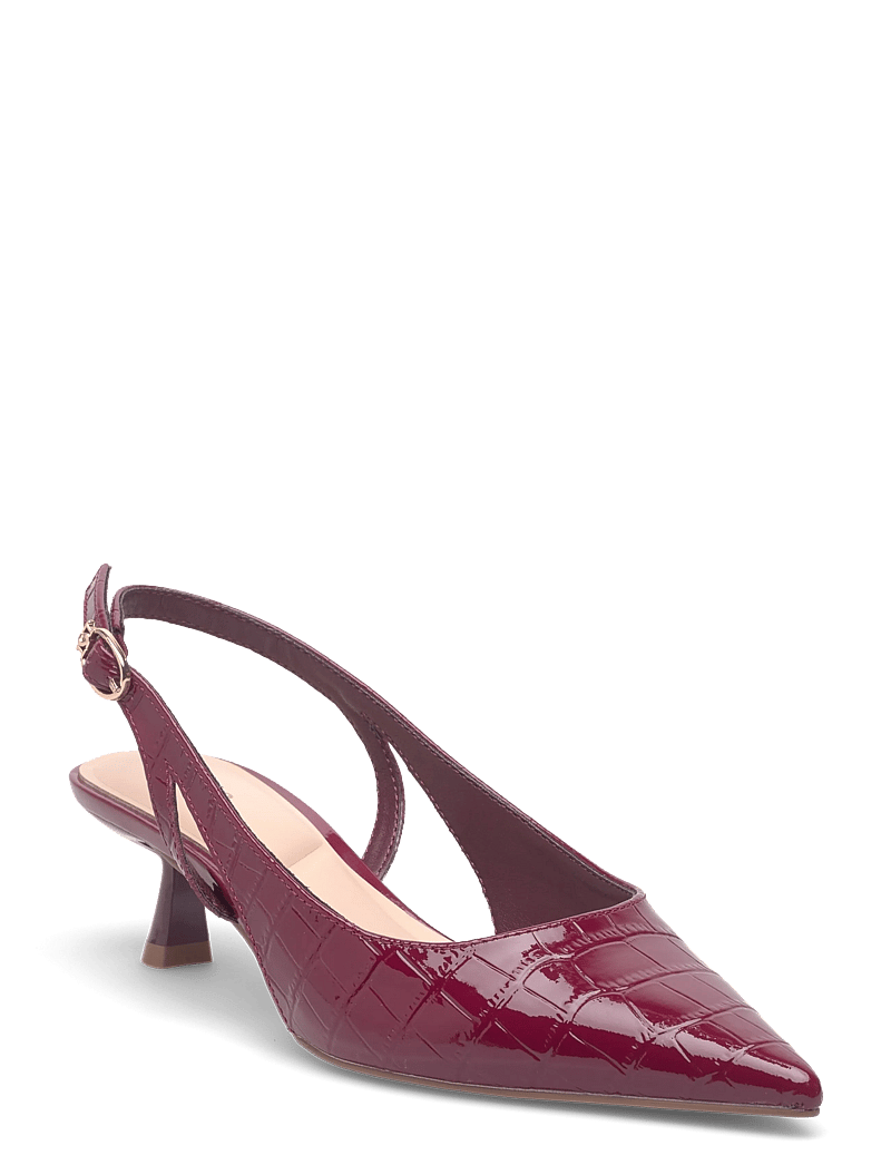 Dune London - cyan - kontsaga slingback-kingad - burgundy - 0