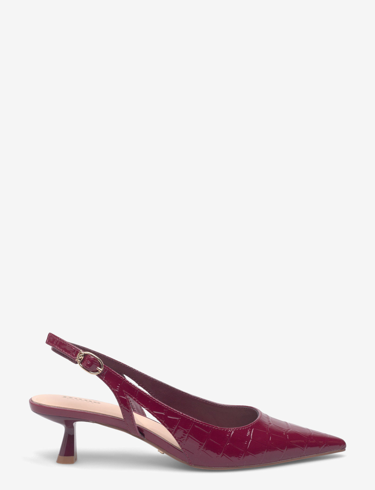 Dune London - cyan - kontsaga slingback-kingad - burgundy - 1