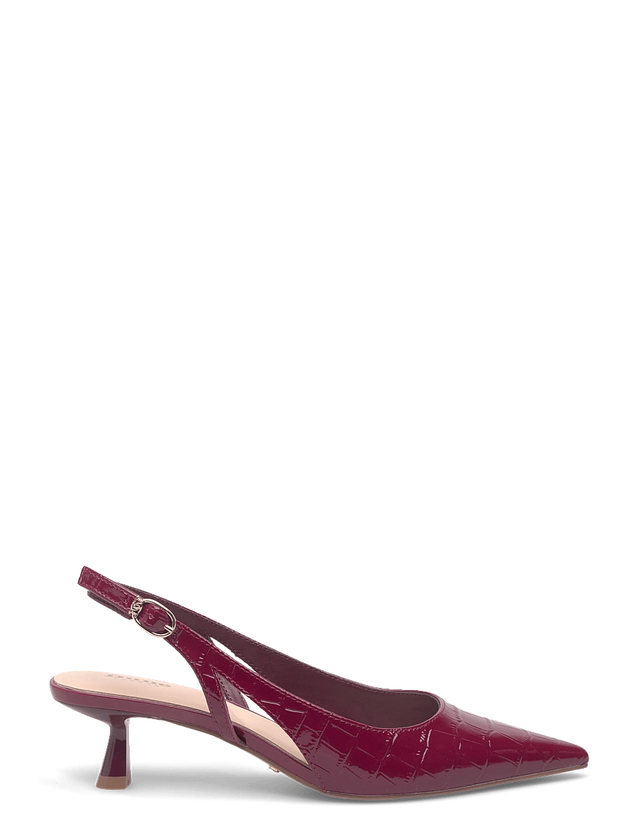 Dune London - cyan - slingbacks mit absatz - burgundy - 1