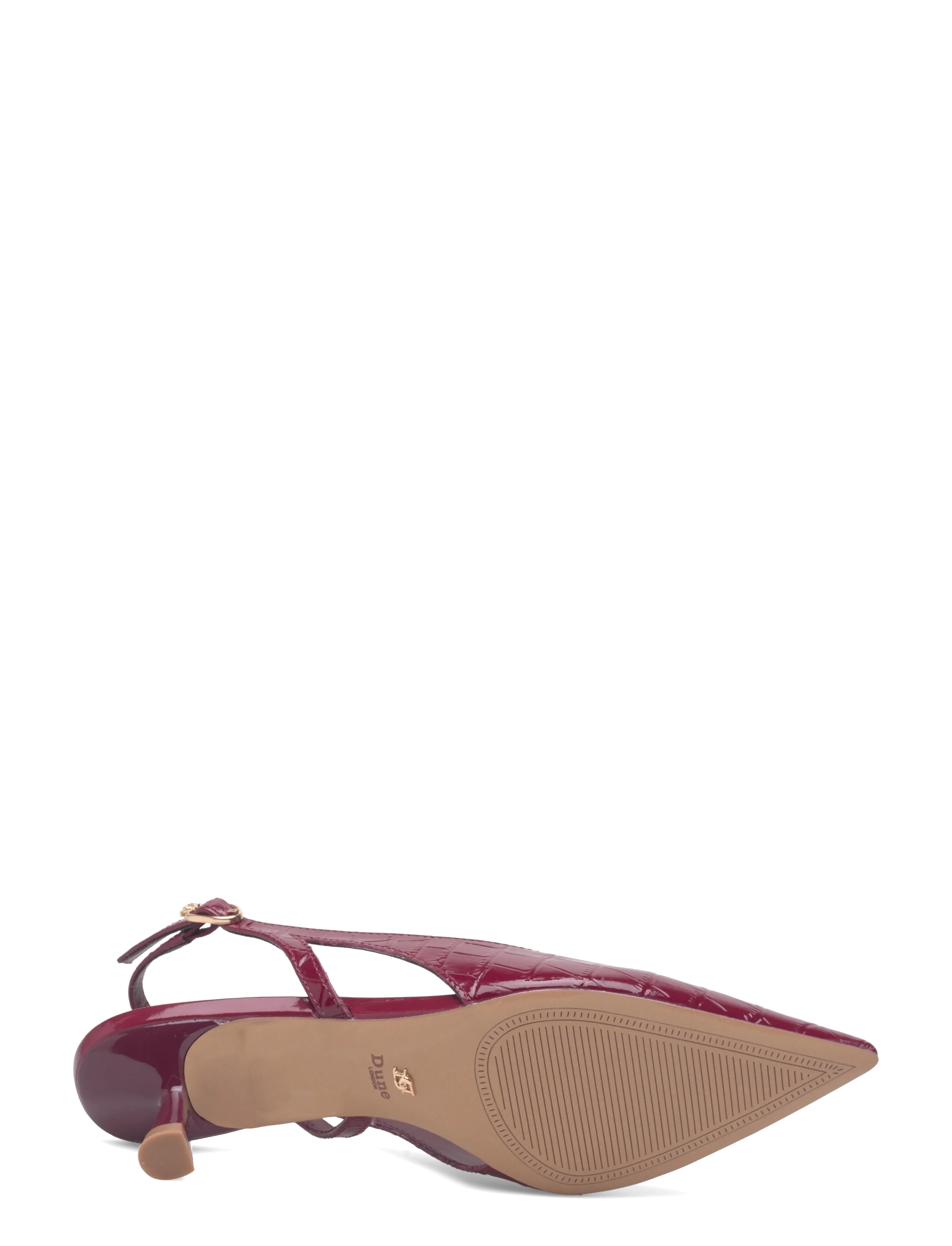Dune London - cyan - slingbacks mit absatz - burgundy - 4