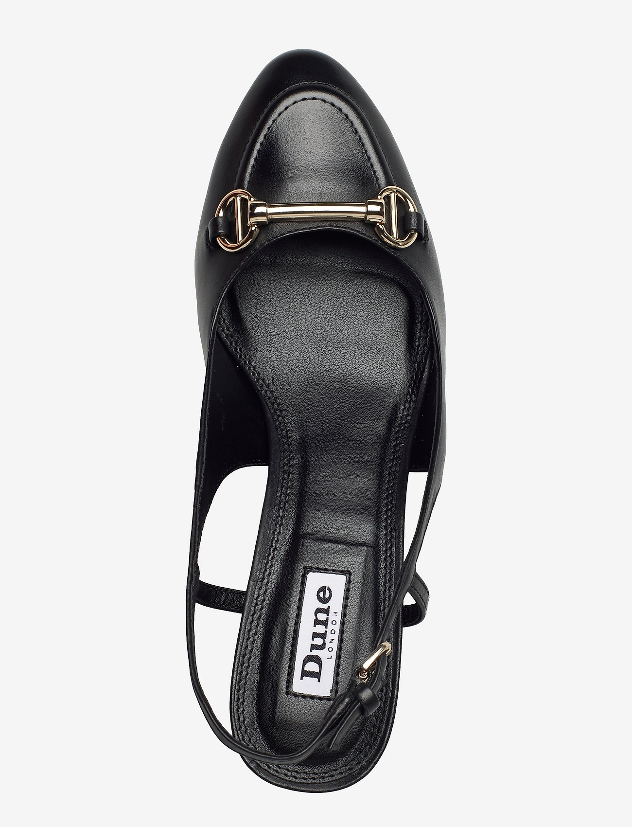 Dune London - cassie - black leather - 3