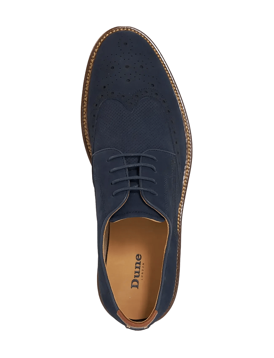 Dune London - BENIDICTUS - schnürschuhe - blue - 3