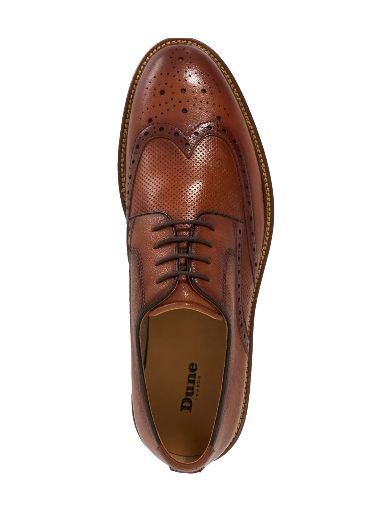 Dune London - BENIDICTUS - laced shoes - brown - 3
