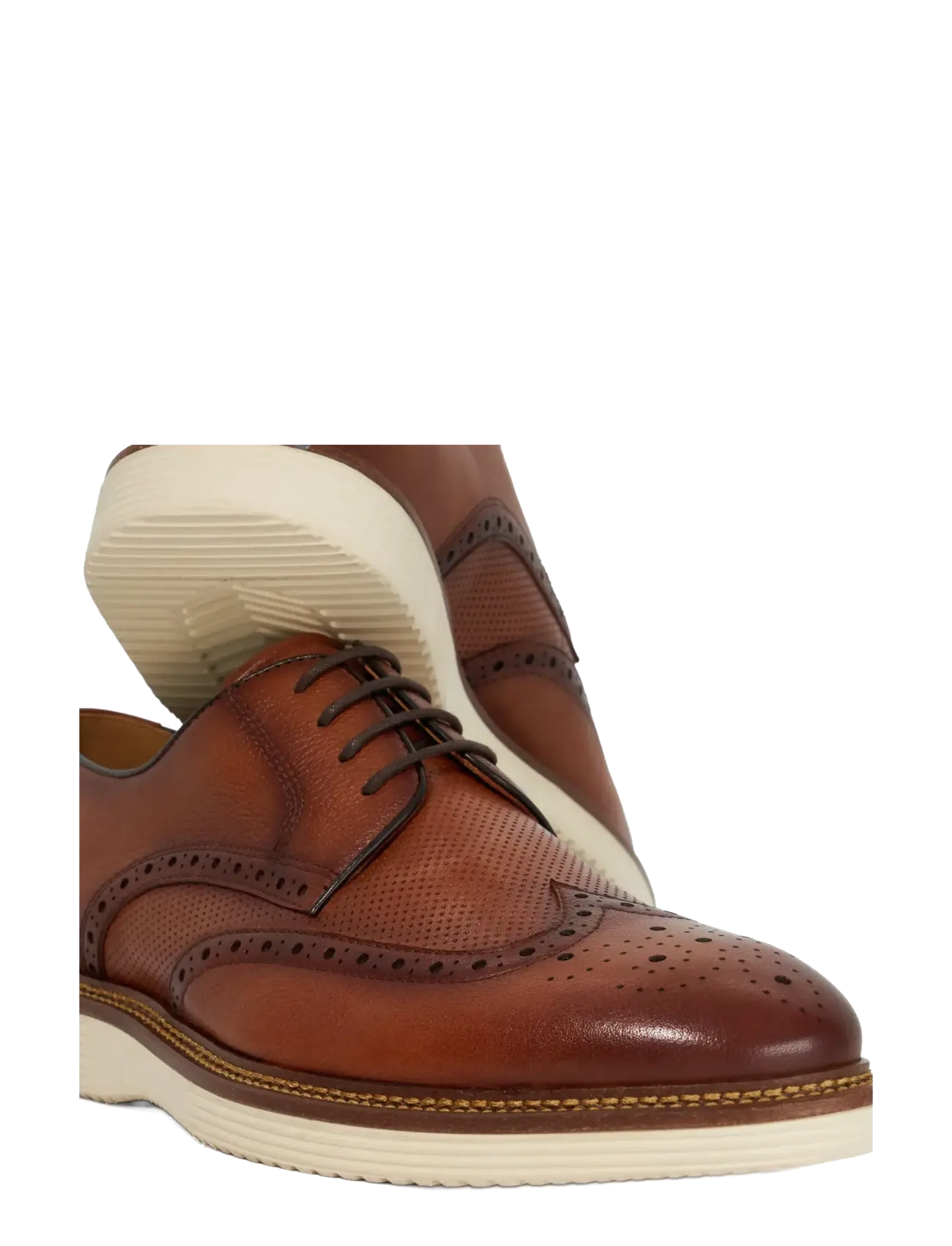 Dune London - BENIDICTUS - laced shoes - brown - 4