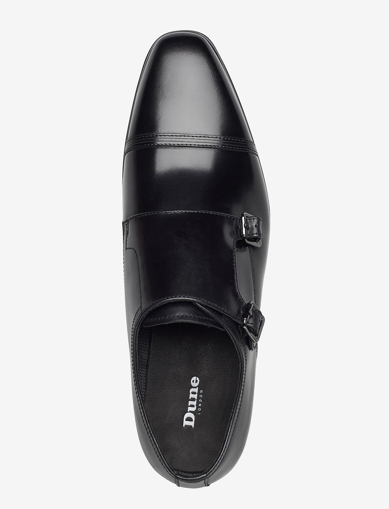 Dune London - SURFER - black leather - 3
