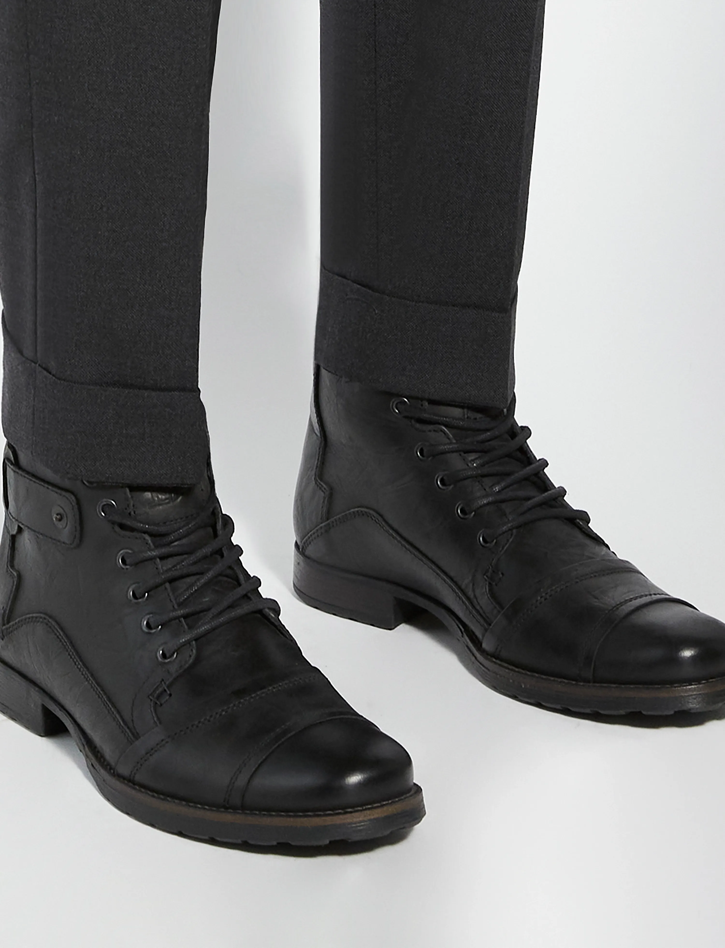 Dune London - SIMON - snørestøvler - black - 0
