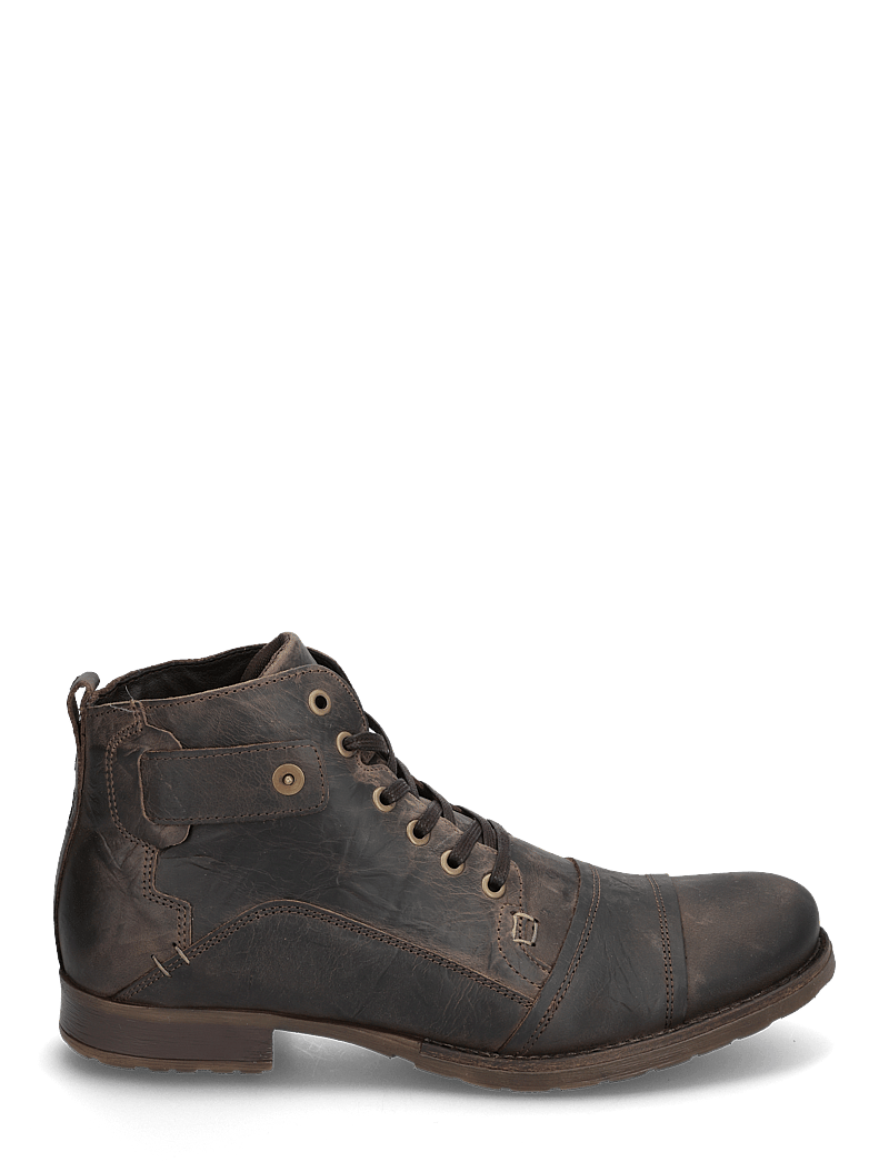Dune London - SIMON - støvler med snøre - dark brown - 1