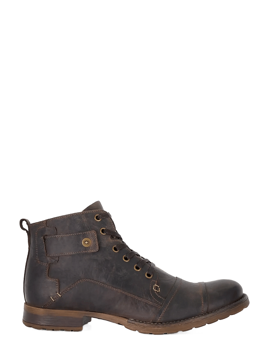 Dune London - SIMON - schnürstiefel - dark brown - 2