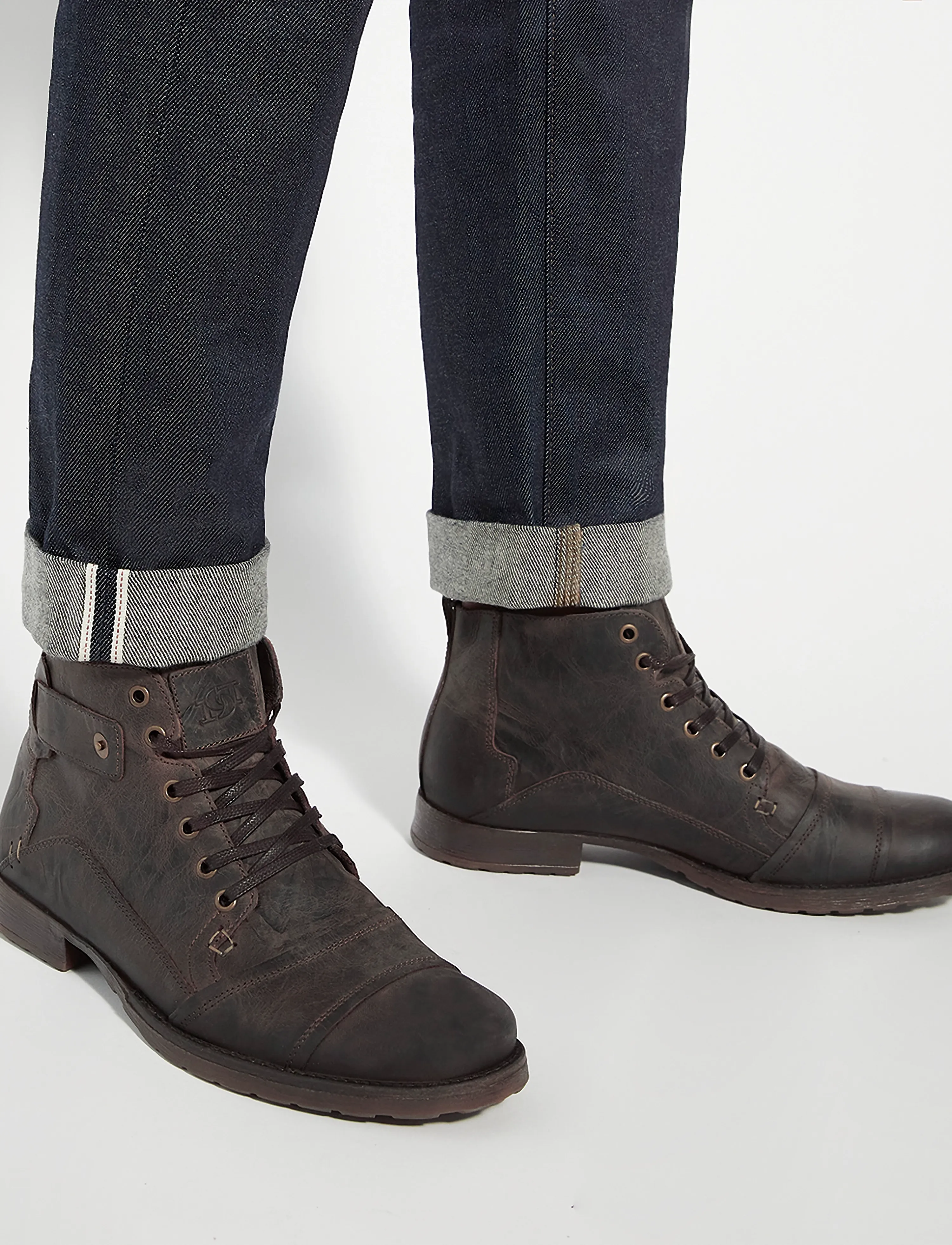 Dune London - SIMON - schnürstiefel - dark brown - 0