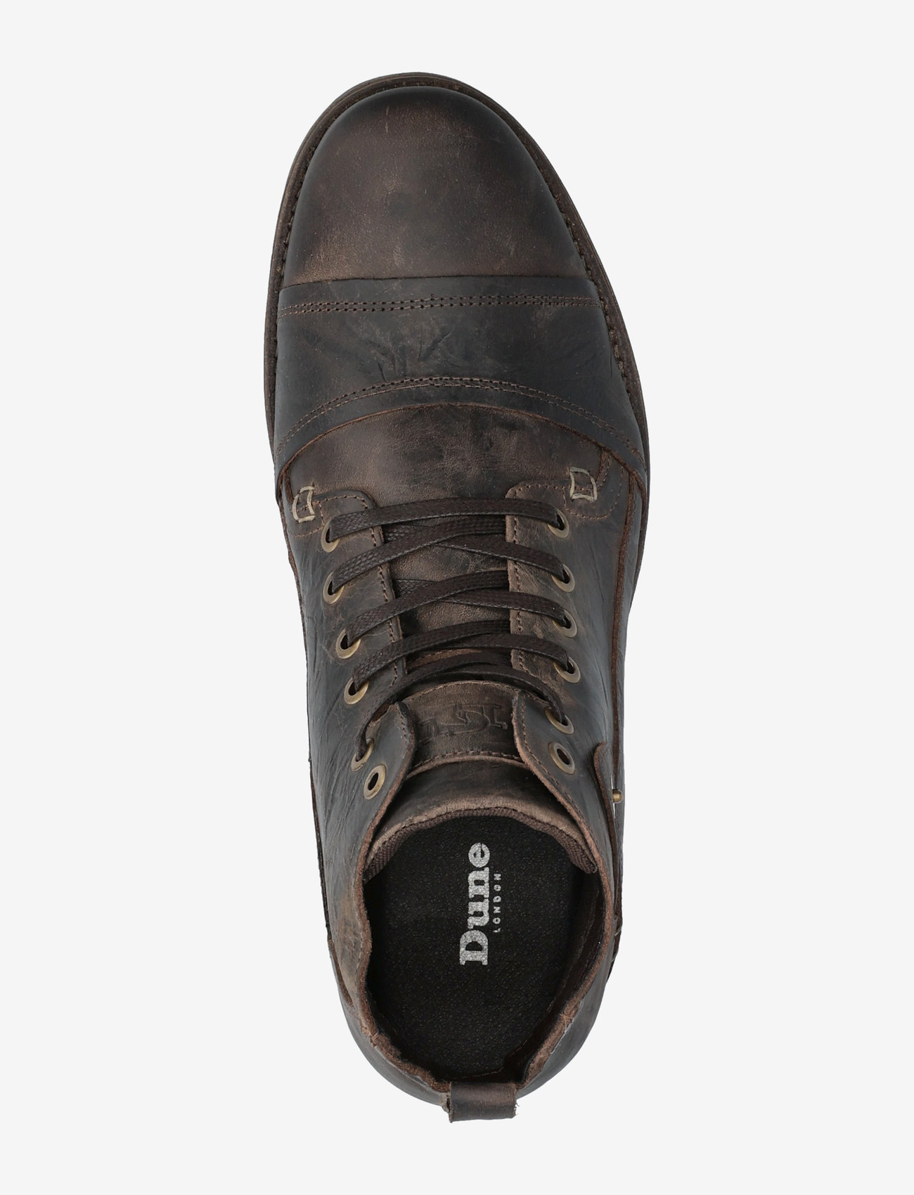 Dune London - SIMON - lace ups - dark brown - 3
