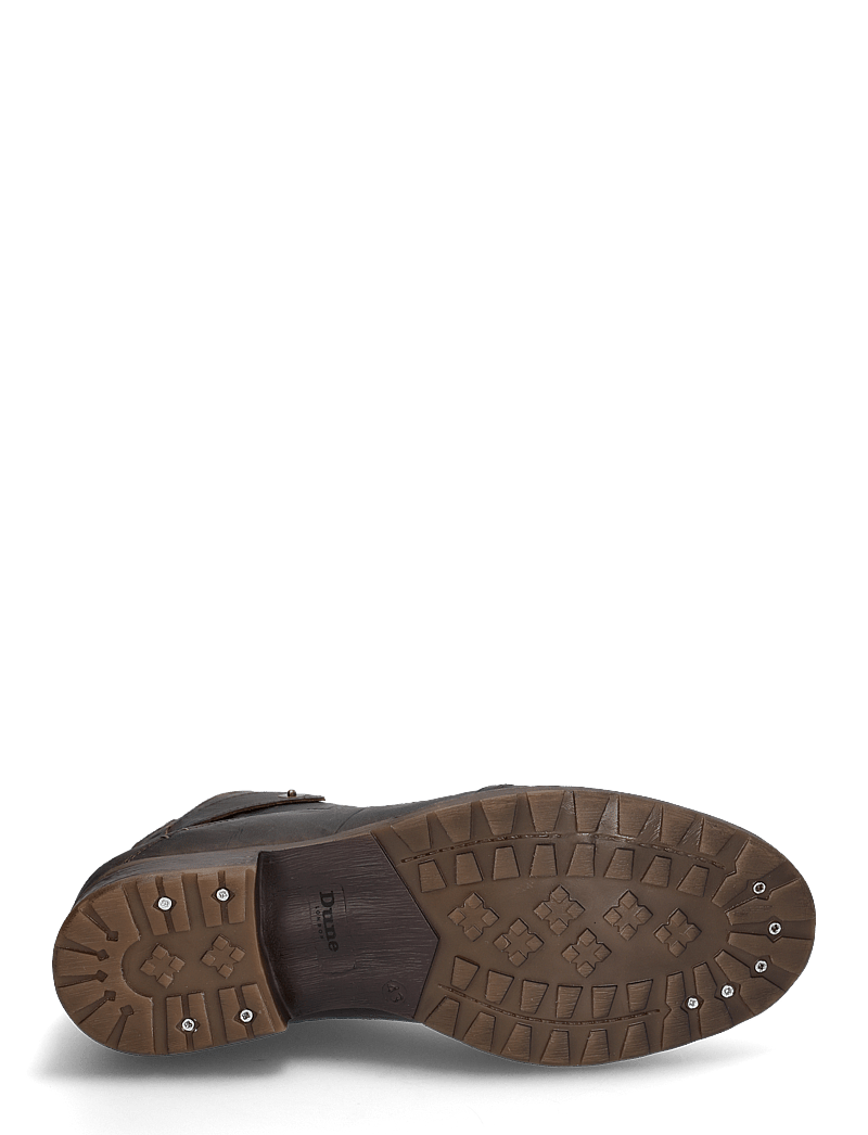 Dune London - SIMON - støvler med snøre - dark brown - 4