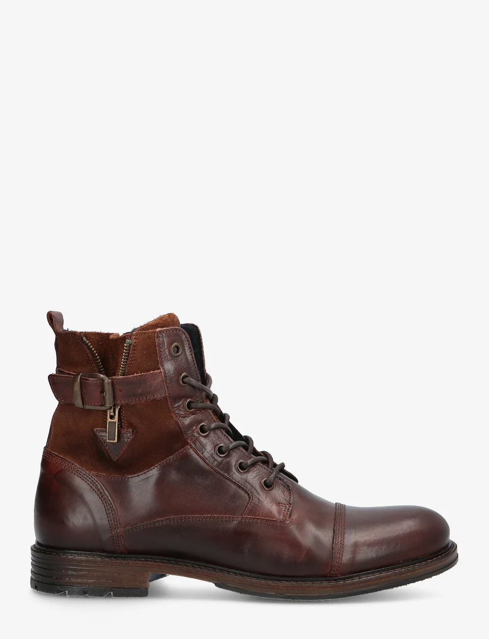 Dune London - CALL - støvler med snøre - brown leather - 1
