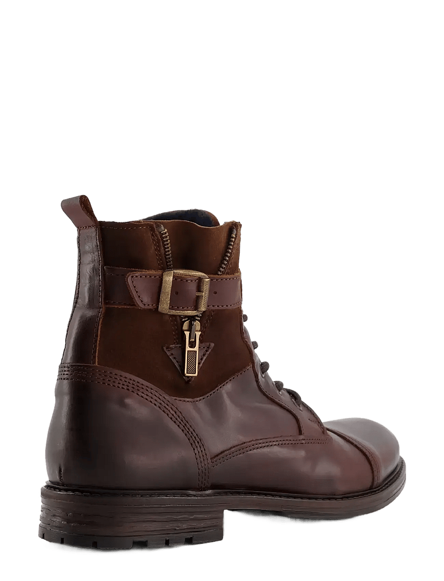 Dune London - CALL - snørestøvler - brown leather - 3