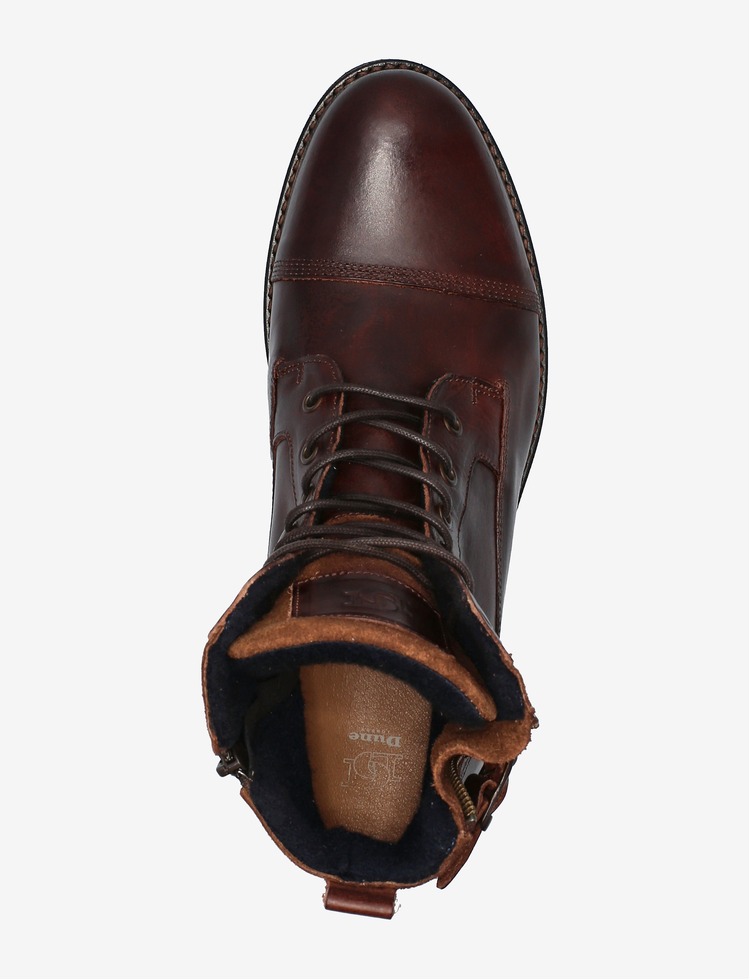 Dune London - CALL - brown leather - 3