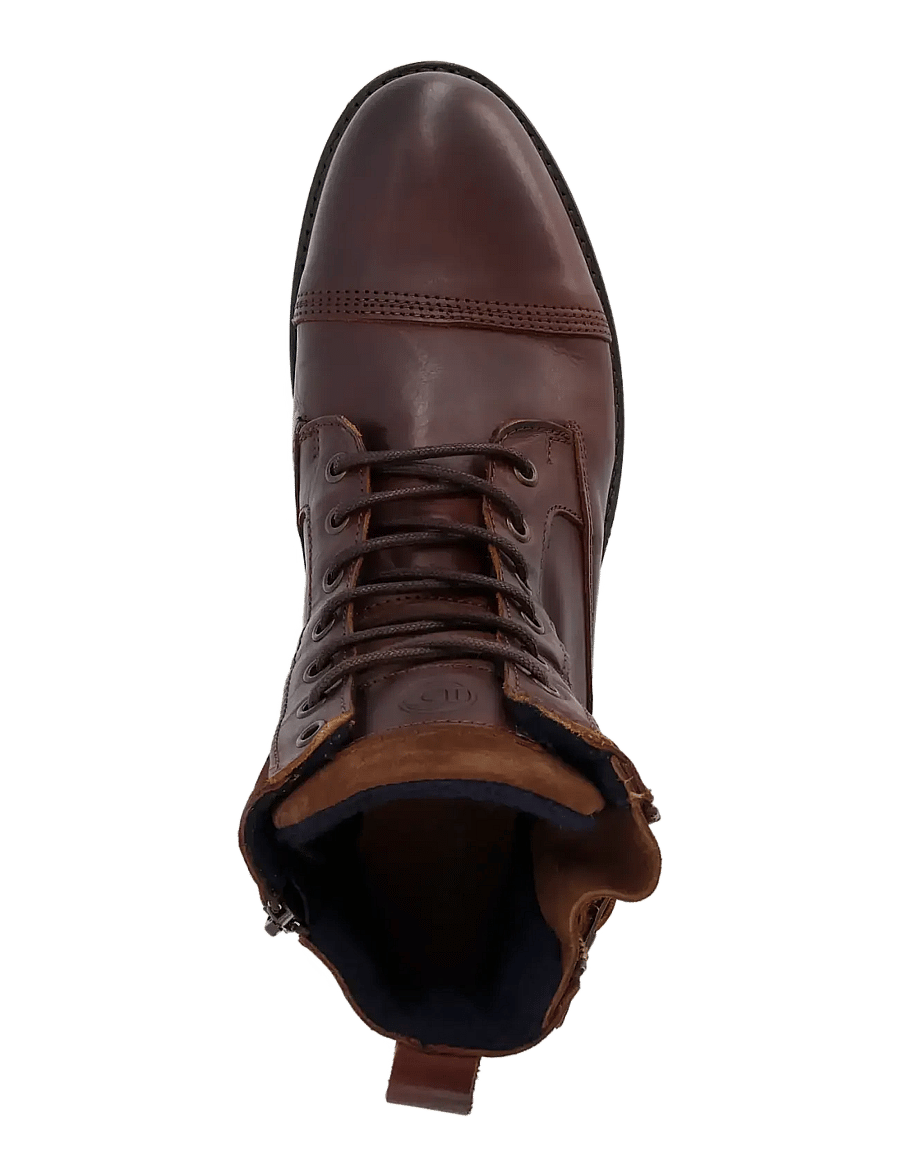 Dune London - CALL - snørestøvler - brown leather - 4
