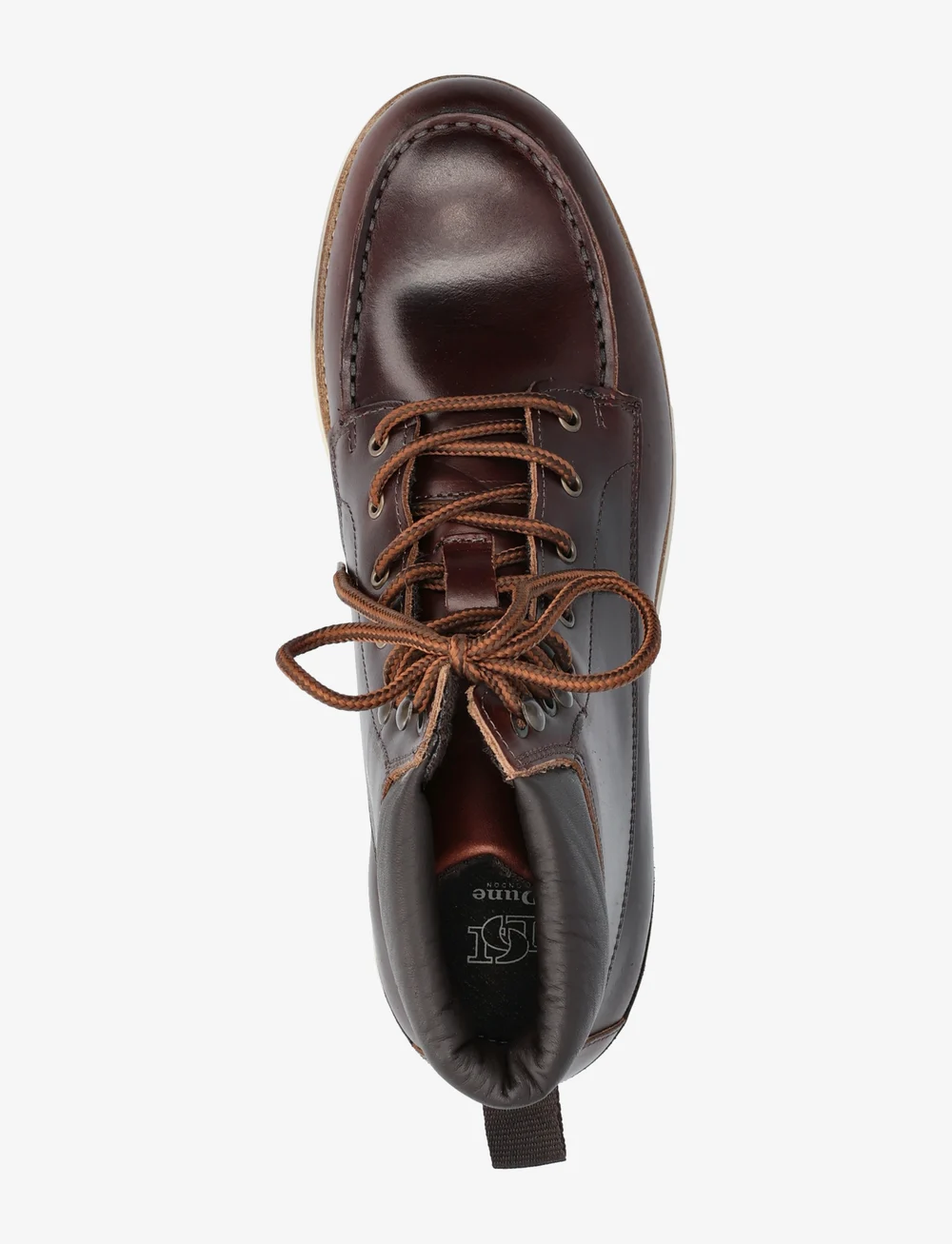 Dune London - cillian - schnürboots - chestnut - 3