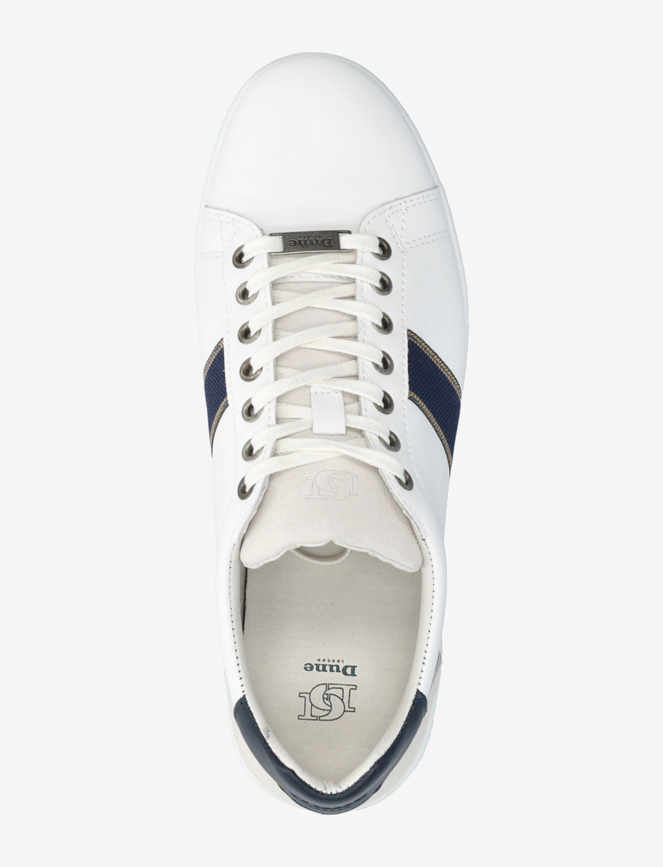 Dune London - trint - madala säärega tossud - white - 3