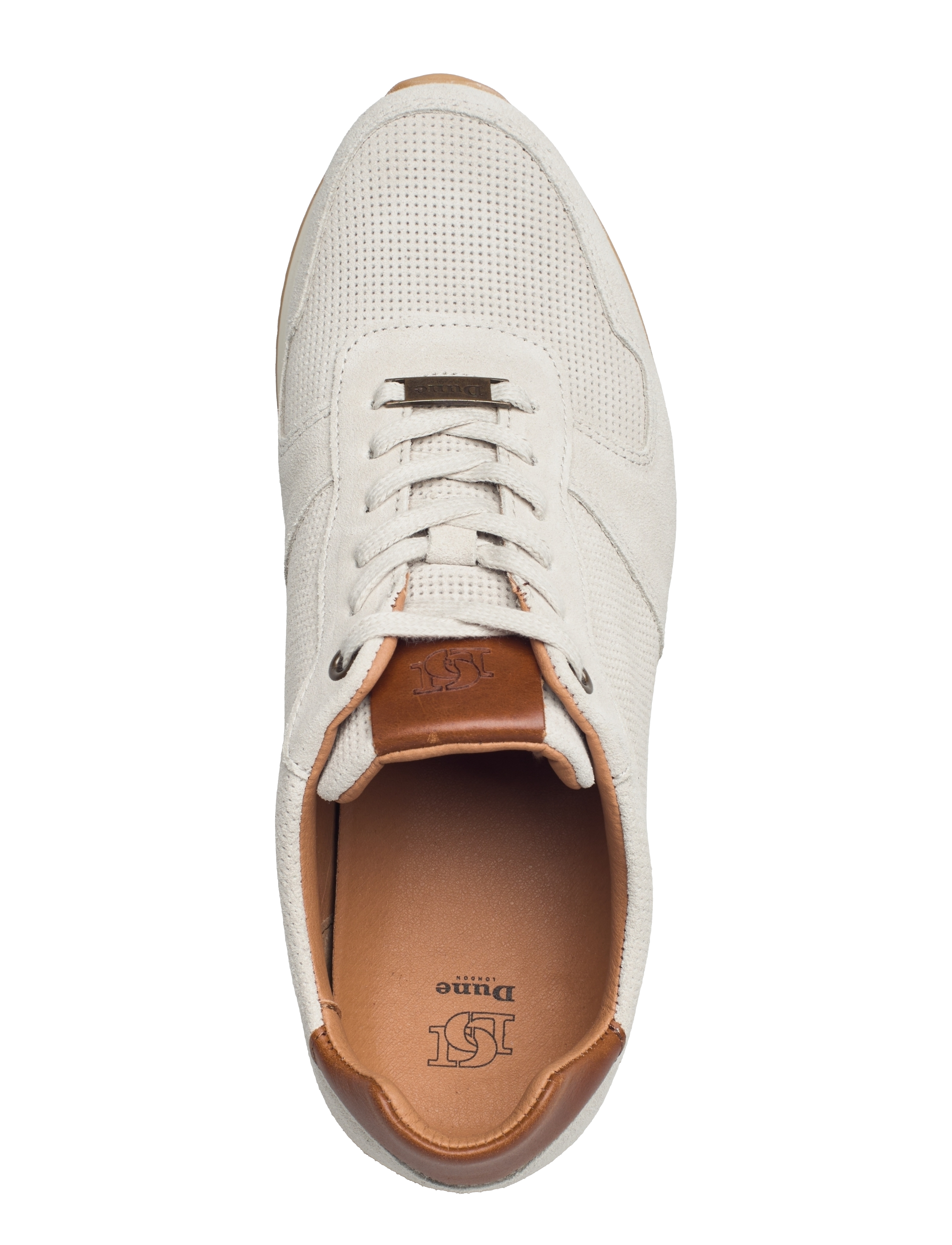 Dune London - TRILOGY - niedriger schnitt - off white - 3