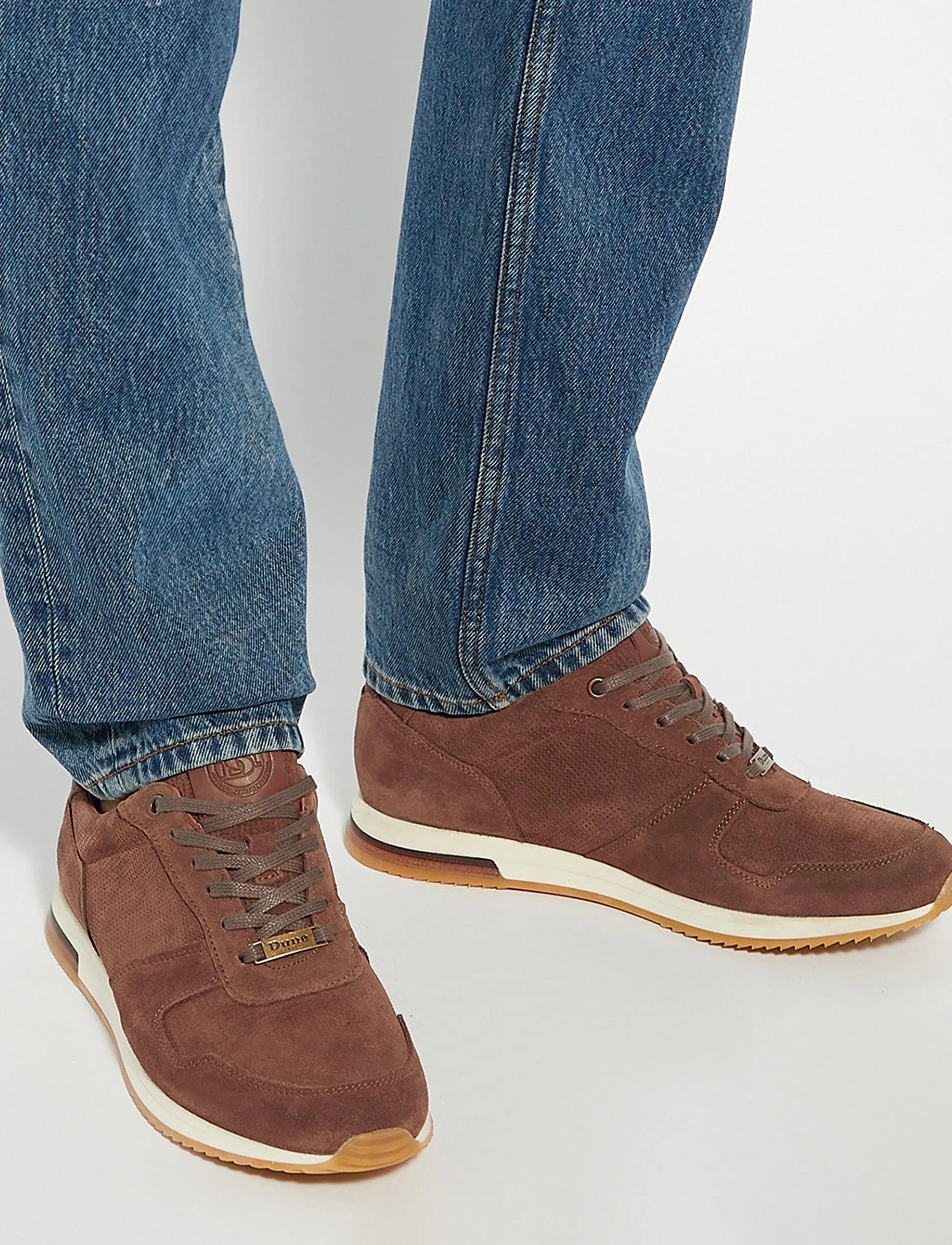 Dune London Trilogy, 43, Brown, Sneakers > Sneakers Med Lav Top, Herre