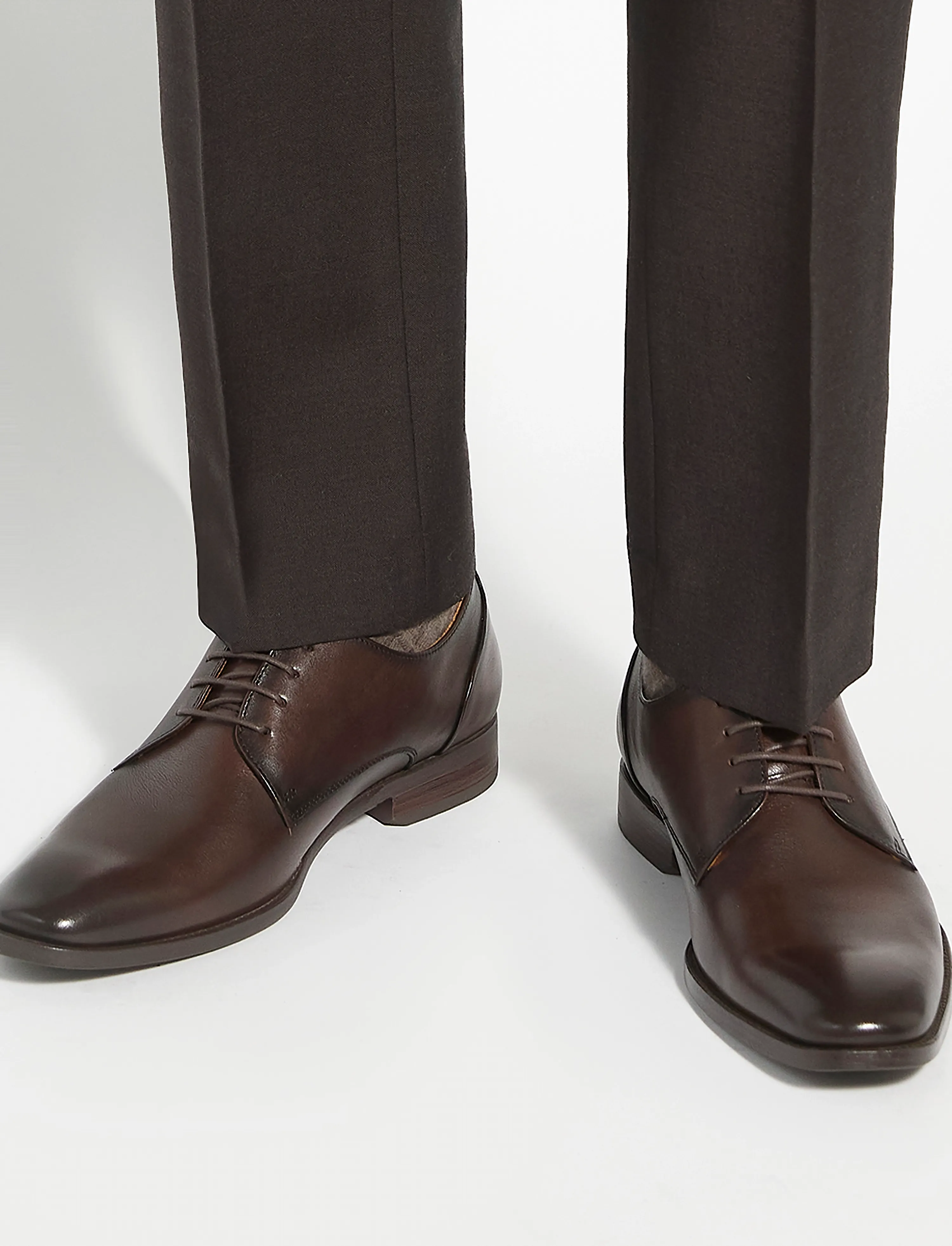 Dune London Sole, Derby Schuh, Braun, Gr.46