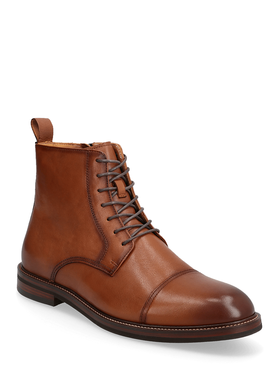 Dune London - MATIAS - bottes lacées - tan - 0