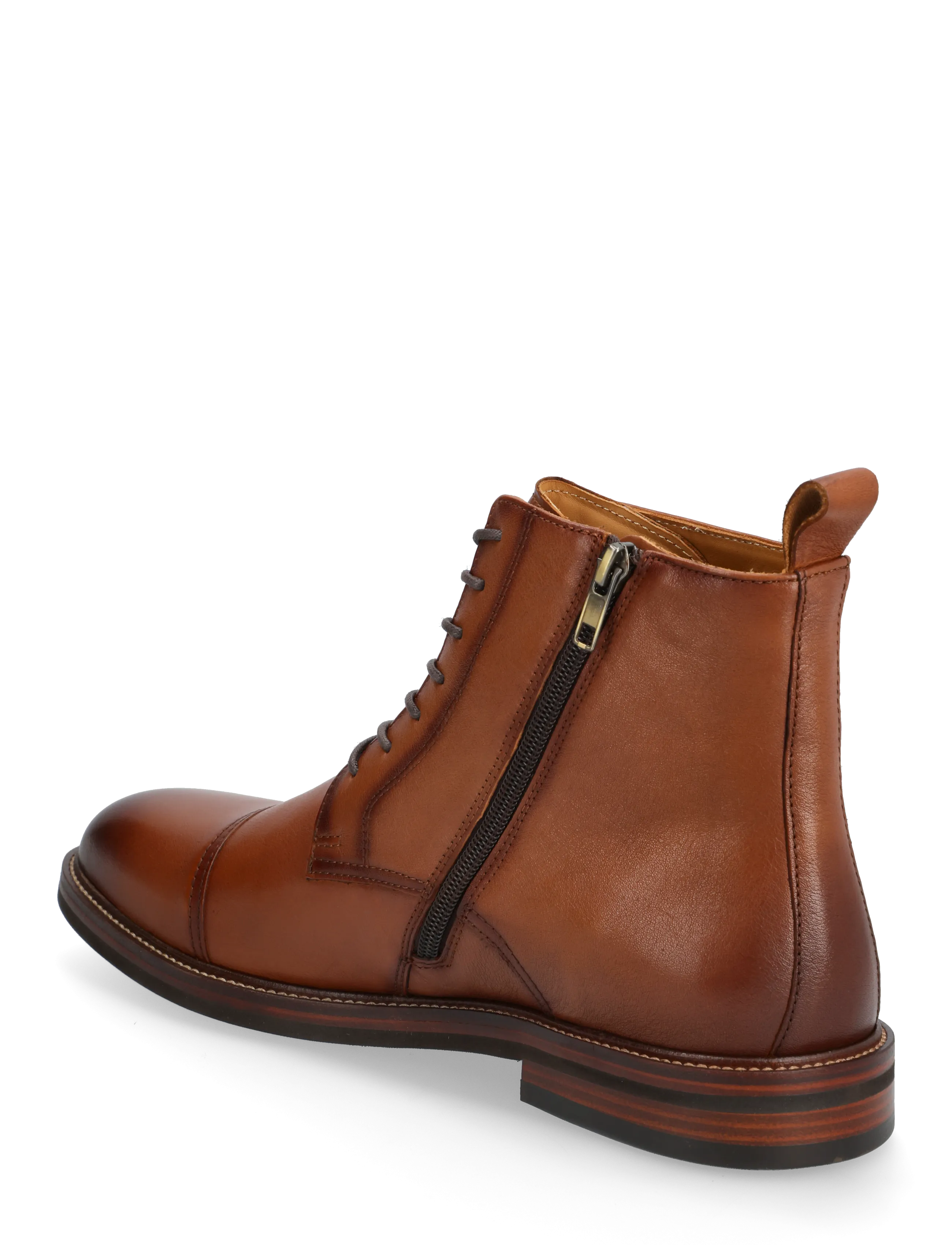Dune London - MATIAS - bottes lacées - tan - 2