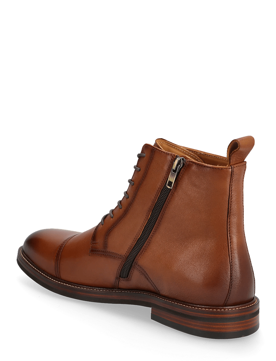Dune London - MATIAS - bottes lacées - tan - 2