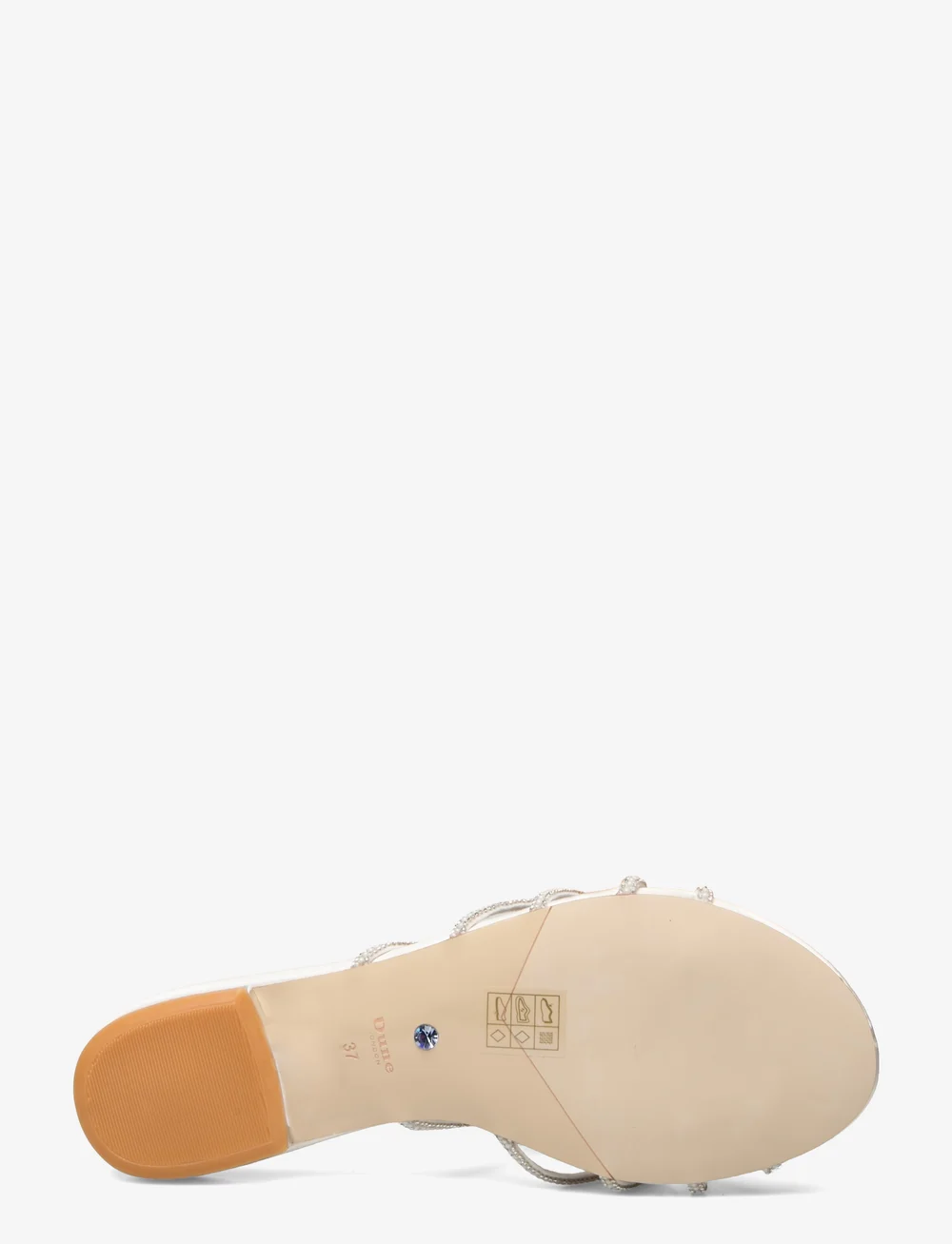 Dune white flat clearance shoes