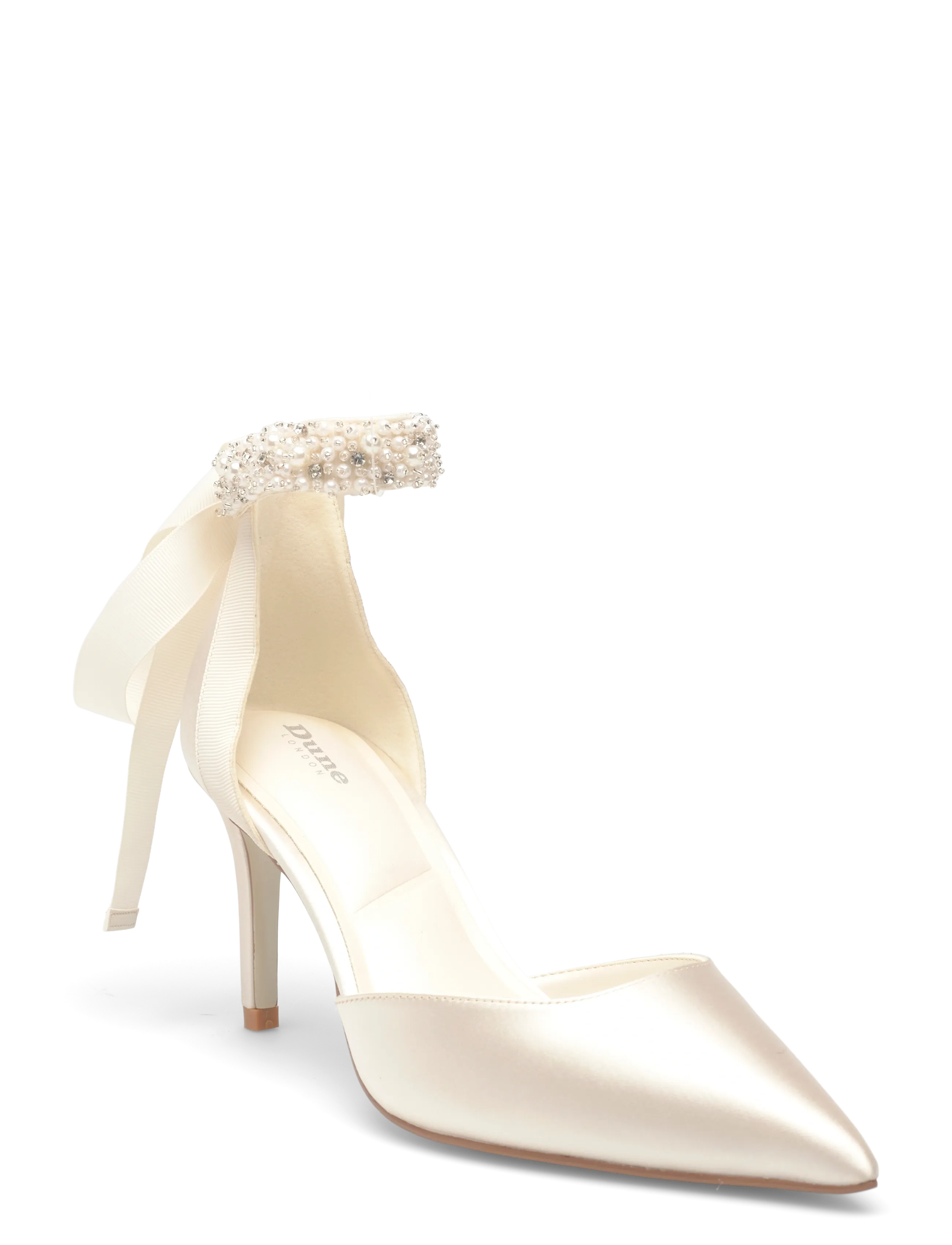 Dune London Corsages, 40, Heels, Creme - Pumps, Frauen