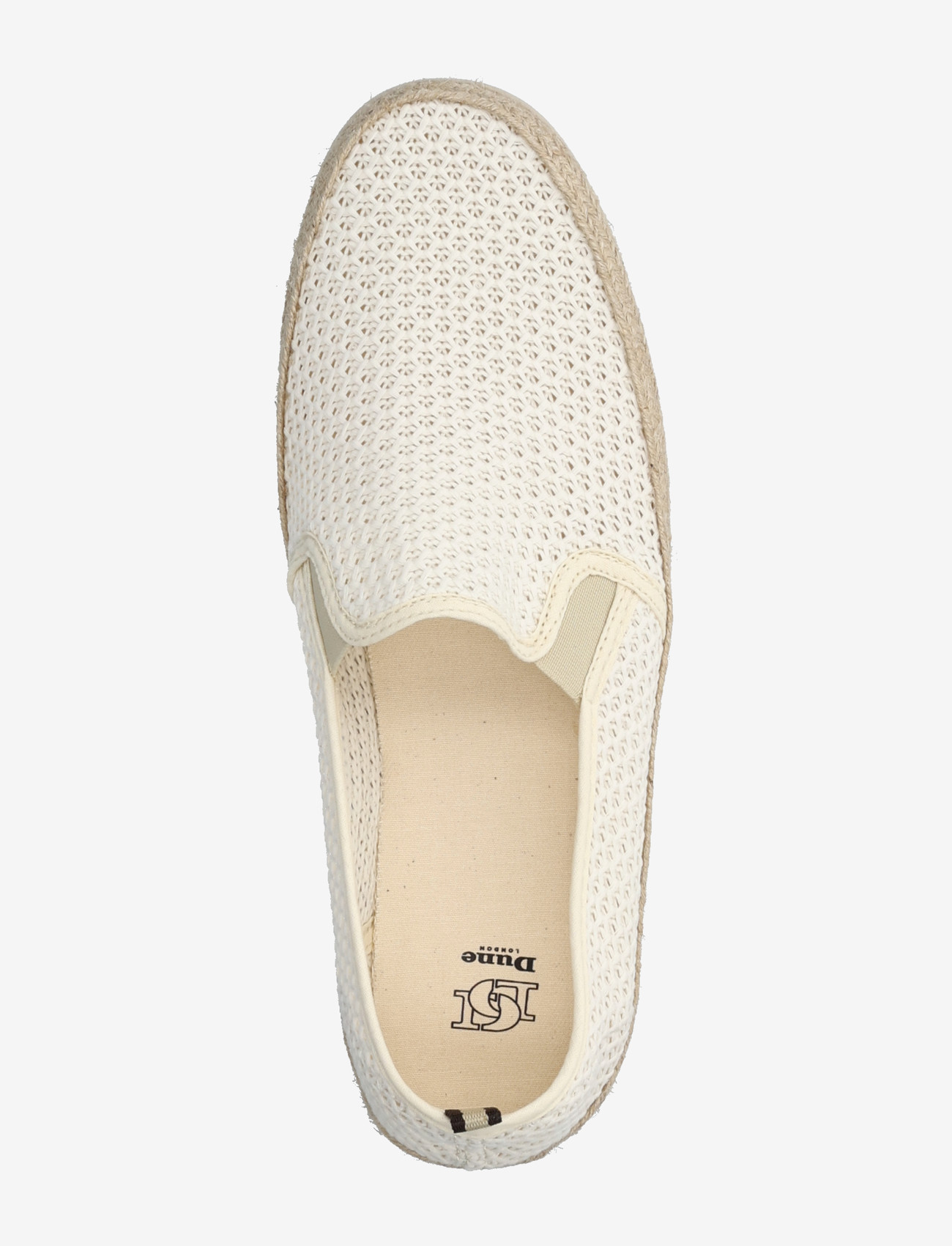 Dune London - FISHERR - slip-on tossud - off white - 3